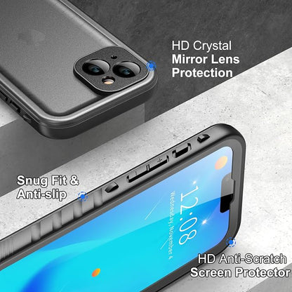 SPORTLINK Waterproof Case for iPhone 13, Shockproof Dustproof 13 Phone Case - Image 7