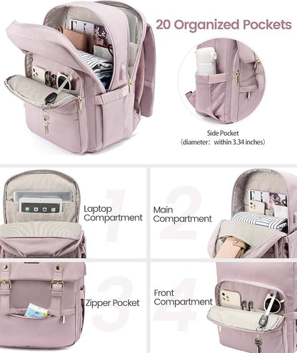 LOVEVOOK Travel Laptop Backpack Purse - Image 2