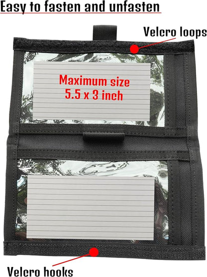 Underalert Tactical Wristband Dope Card Holder Sniper Data Book Quarterback - Image 7