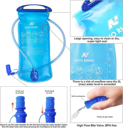 Lightweight Hydration Backpack, Running Backpack - Image 7