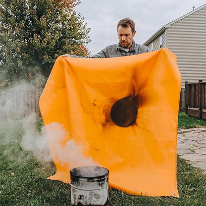 Fire Blanket | Not Prickly Prepared Fire Suppression | 60"x60" Fire Blankets - Image 8