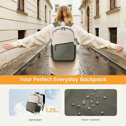 LOVEVOOK Everyday Backpack for Women, Chic Versatile Backpack - Image 4