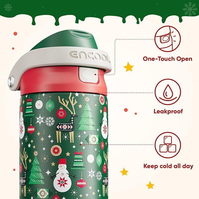 Christmas Insulated Water Bottle - Image 4