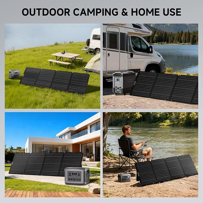 ALLPOWERS 200 Watt Portable Solar Panel SE200, 25% High Efficiency Foldable - Image 7