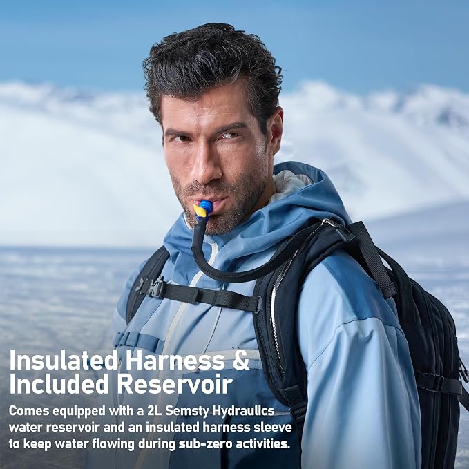 Ski and Snowboard Hydration Backpack, - Image 5