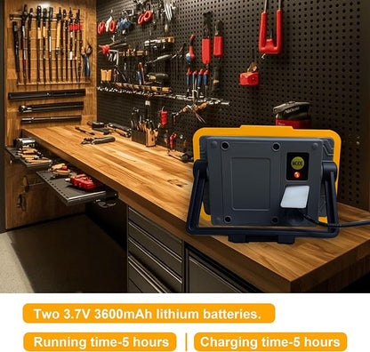 Rechargeable Work Light, 700LM Magnetic Work Light - Image 3
