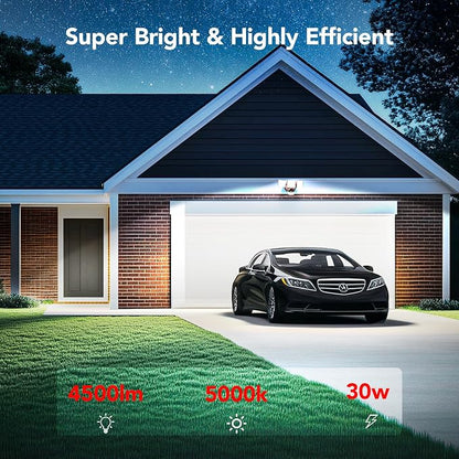 OREiN 4500LM/35W Flood Lights Outdoor, 180°/40FT Motion Sensor Outdoor Lights - Image 4