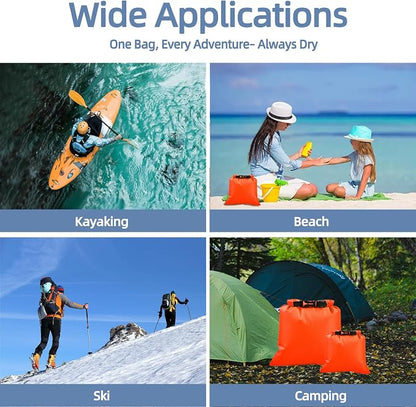 6PCS Dry Bags Waterproof, Lightweight Dry Bags - Image 6