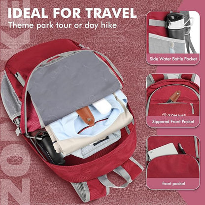 ZOMAKE Lightweight Packable Backpack 30L, Foldable Hiking Backpacks Water - Image 4
