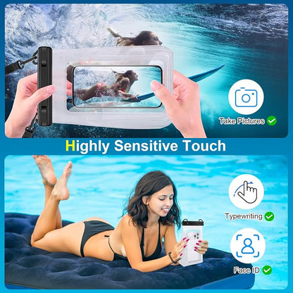 Large Waterproof Phone Pouch Floating, Universal Waterproof Phone Case - Image 3