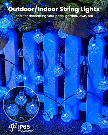 Brightown Solar String Lights Outdoor 60 Led 35.6 Feet Waterproof Solar Powered - Image 6