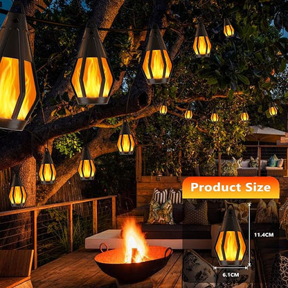 Solar String Lights for Outside, 44Ft Solar Patio Light - Image 5