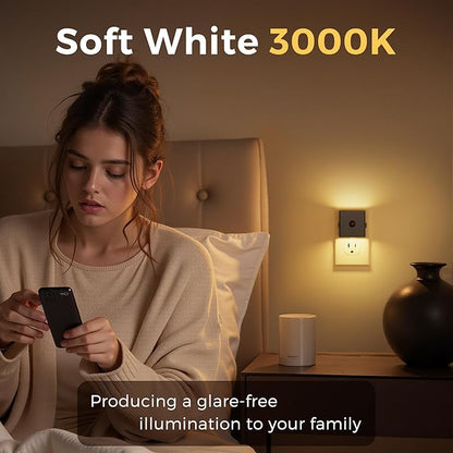 L LOHAS LED Motion Sensor Night Light, Plug in Night Light - Image 3