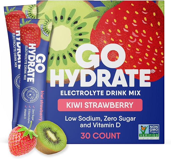 GoHydrate Instant Hydration Powder Packets by GoHydrate