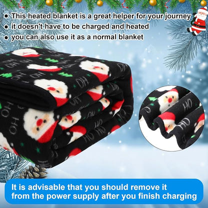 Riakrum 12V Car Heated Blanket for Cold - Image 5
