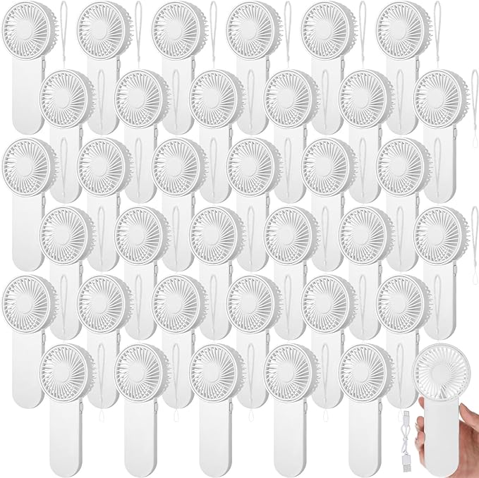 Sumind 36 Pcs Small Personal Portable Fan Mini Handheld Bulk 1 Speed Electric by Sumind