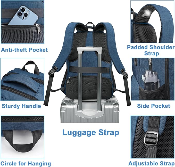 MATEIN Backpack Lunch Box, Water Resistant Mens Lunch Backpack - Image 5