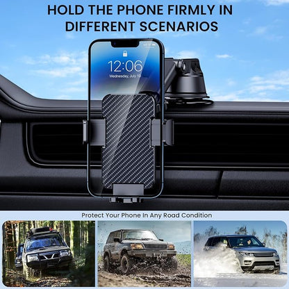 GUWEZ Phone Holders for Your Car Cell Phone Car Holder 3 in 1 - Image 7