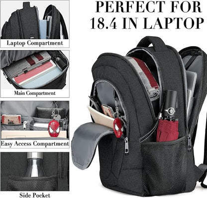 BIKROD 45L Extra Large Travel Laptop Backpack - Image 4