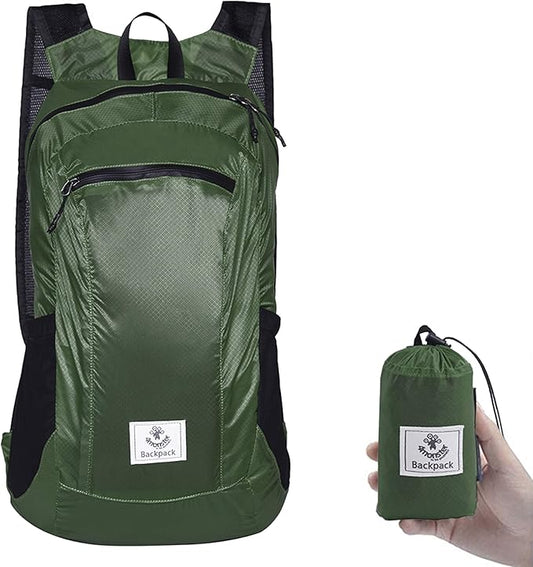 4Monster Hiking Daypack, Water Resistant Lightweight Packable Backpack by 4Monster