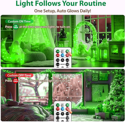 HXWEIYE Rechargeable Fairy Lights - Image 5