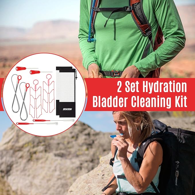 Feekoon Reservoir Hydration Bladder Cleaning Kit, Water Bladders Cleaner Set - Image 8