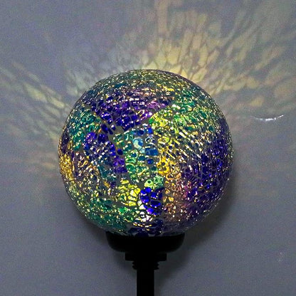 VCUTEKA Solar Garden Decorative Lights Outdoor, Mosaic Solar Light Waterproof - Image 6