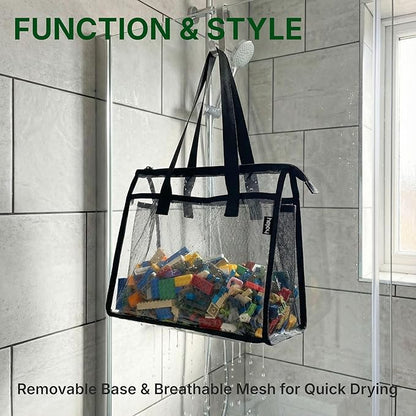 HOLAY 4 Pack Clear Toy Storage Bags - Image 3