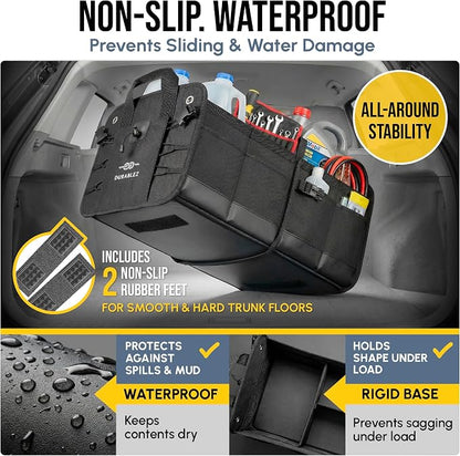 Trunk Organizer 5-Section Modular XL Car Storage System – Extra Large Cargo - Image 7