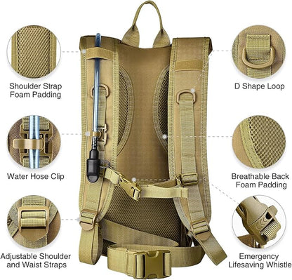 NOOLA 3L Hydration Backpack, Water Backpack - Image 3