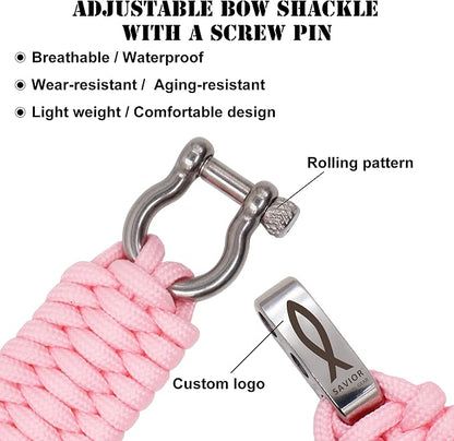 Savior Survival Gear Paracord Watch Band Compatible - Image 2