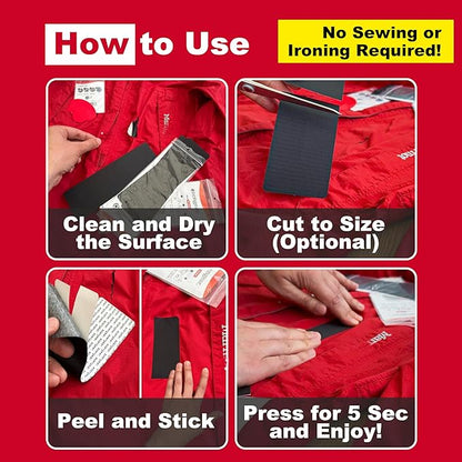 aZengear Jacket Repair Patches - Image 3