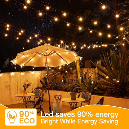 Ollny 25FT Outdoor String Lights, Waterproof Connectable Shatterproof Outside - Image 7