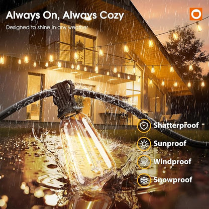 addlon 200FT Outdoor String Lights - Image 3