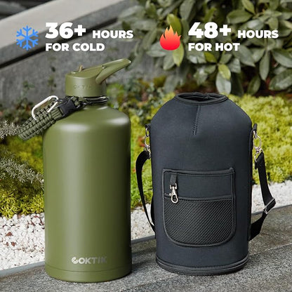 COKTIK 128oz Insulated Water Bottle - Image 7