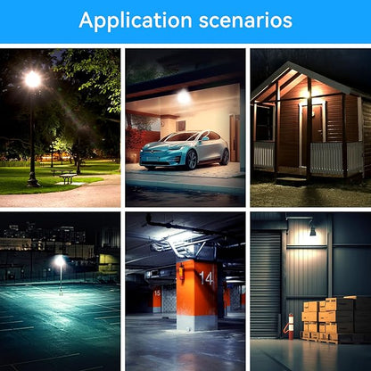 4Pack-60W LED Flood Light Outdoor, 6600lm LED Work Light - Image 6