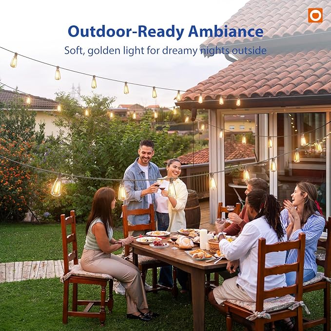 addlon 100FT LED Outdoor String Lights - Image 7