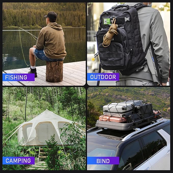 Paracordland-270LB Parachute Cord -164FT-2mm Micro Paracord-Utility Cord Thin - Image 7