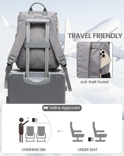 LOVEVOOK Travel Laptop Backpack Purse - Image 5