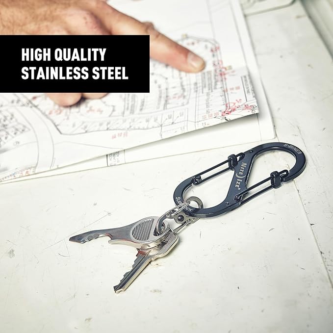 Nite Ize S-Biner SlideLock Stainless Steel Dual Locking Carabiner - Image 3
