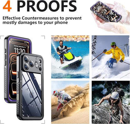 SPIDERCASE for iPhone 17 Pro Max Case Waterproof, Built-in Lens & Screen - Image 8