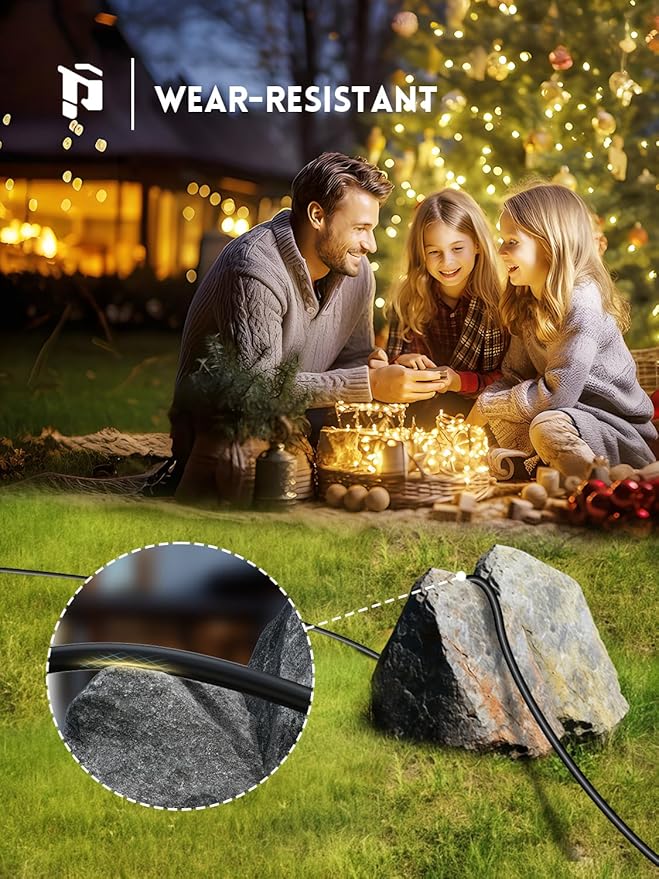 PLUGTUL 12FT Outdoor Extension Cord - Image 8