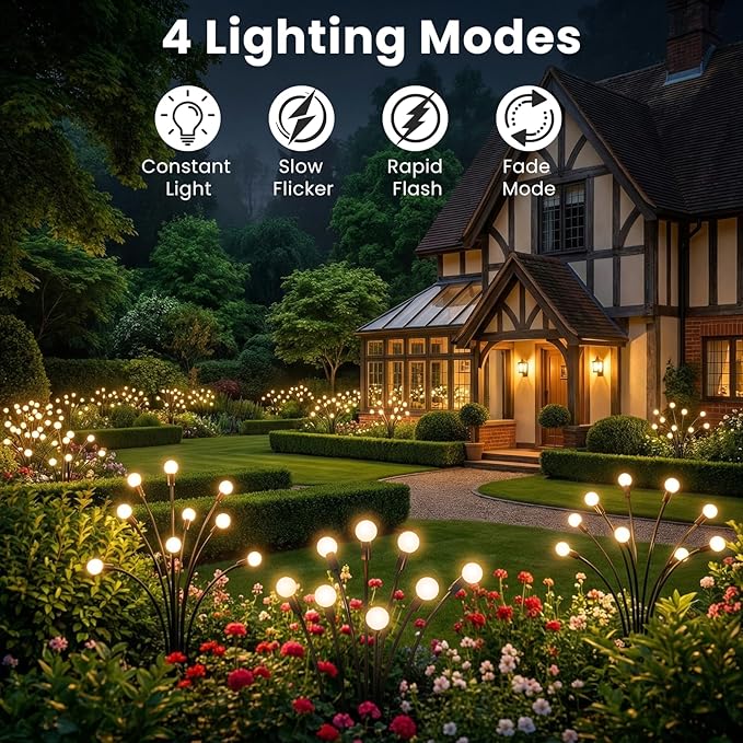 Solar Lights Outdoor, Solar Lights Outdoor Waterproof - Image 2