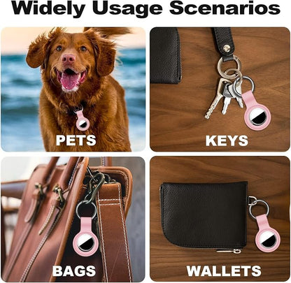 Linsaner Compatible with AirTag Case Keychain - Image 5
