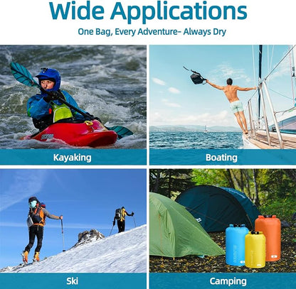 6PCS Dry Bags Waterproof, Lightweight Dry Bags - Image 6