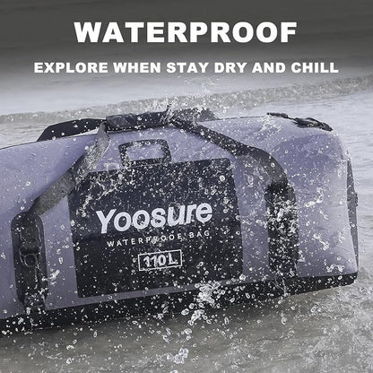 Waterproof Duffel Bag 110L- 700D PVC Dry Bag - Image 2