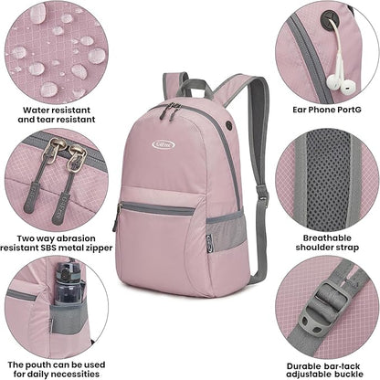 G4Free 20L Lightweight Packable Backpack Travel Hiking Daypack Foldable Backpack - Image 3