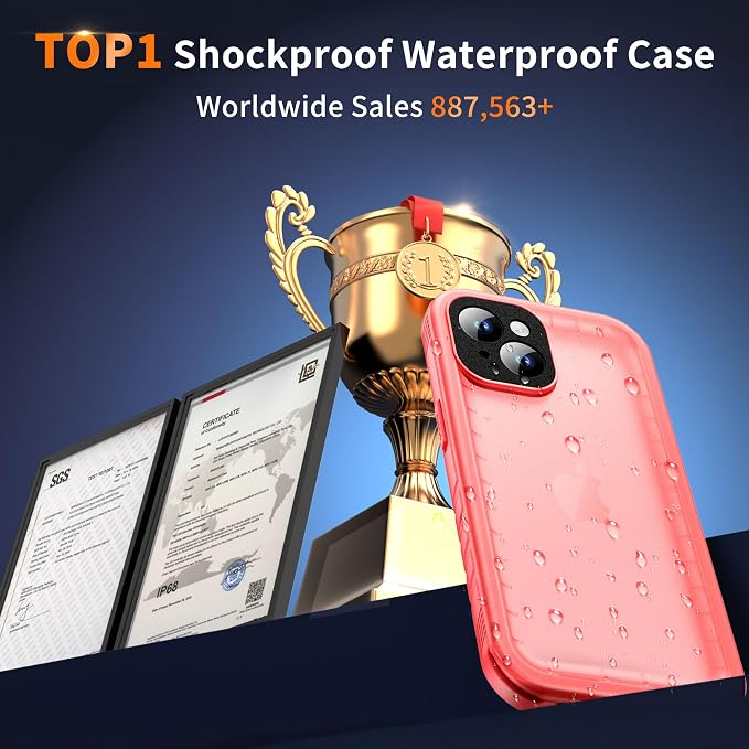 Cozycase for iPhone 15 Waterproof Shockproof Dustproof Case - Image 9