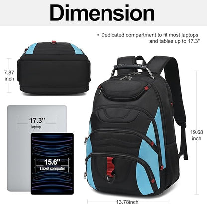 Boavan Laptop Backpack for men, 17.3 inch Laptop Bag - Image 2