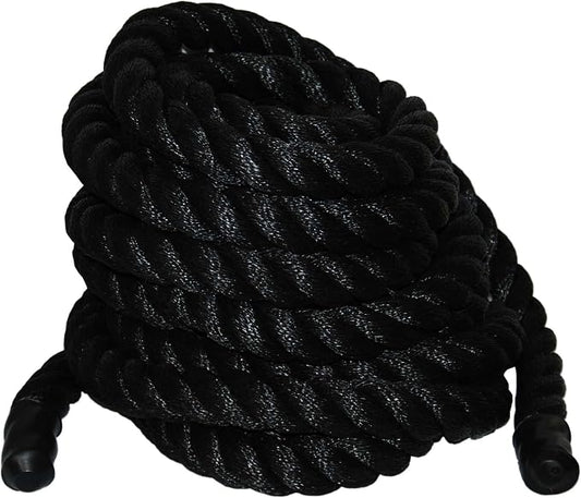 T.W Evans Cordage 106430 1-1/2 Inch x 30-Feet Black Poly Training Rope by T.W+.+Evans+Cordage+Co.